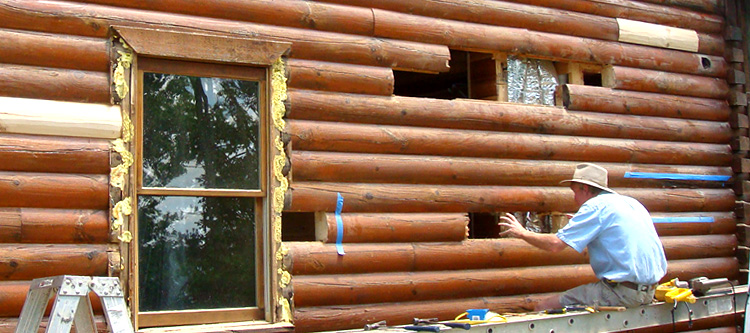 Log Home Repair Chattooga County, Georgia